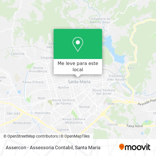 Assercon - Assessoria Contabil mapa