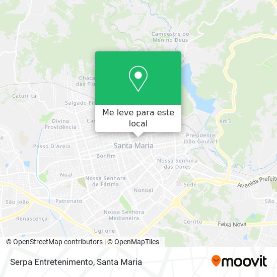 Serpa Entretenimento mapa