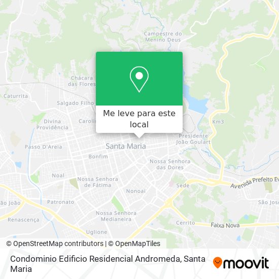 Condominio Edificio Residencial Andromeda mapa