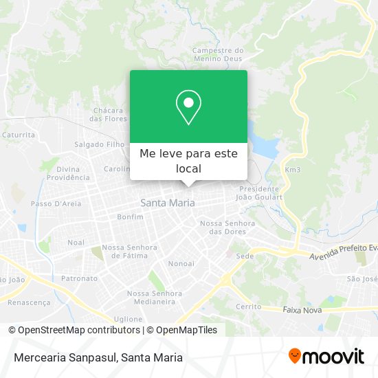 Mercearia Sanpasul mapa