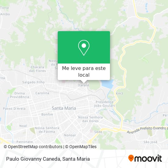 Paulo Giovanny Caneda mapa