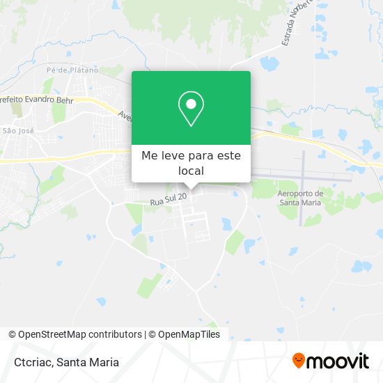 Ctcriac mapa