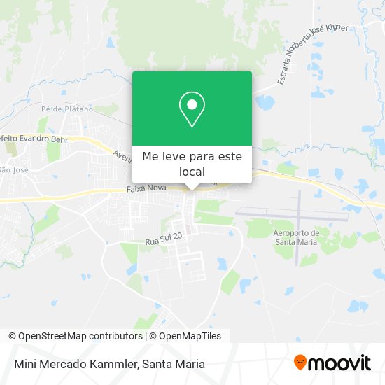 Mini Mercado Kammler mapa