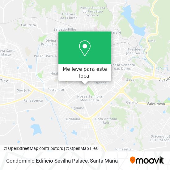 Condominio Edificio Sevilha Palace mapa