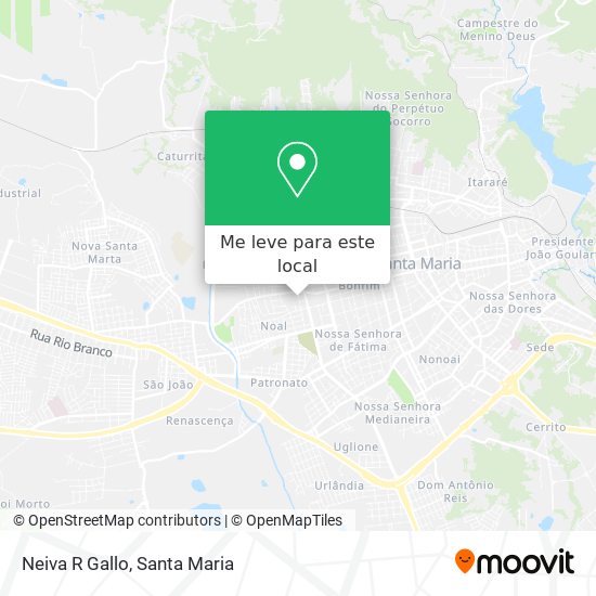 Neiva R Gallo mapa