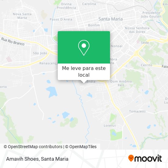 Amavih Shoes mapa