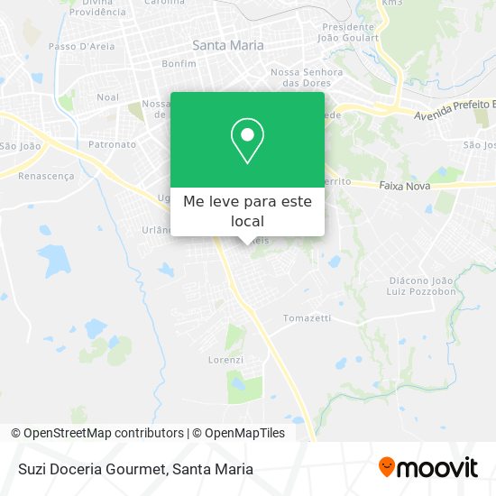 Suzi Doceria Gourmet mapa