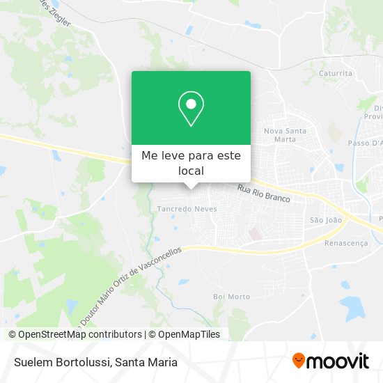 Suelem Bortolussi mapa