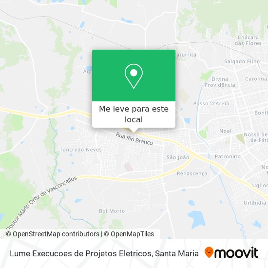 Lume Execucoes de Projetos Eletricos mapa