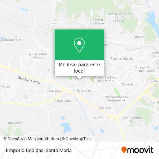 Emporio Bebidas mapa