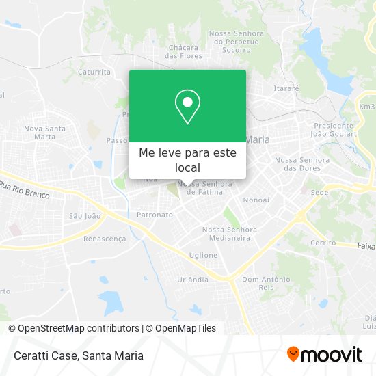 Ceratti Case mapa