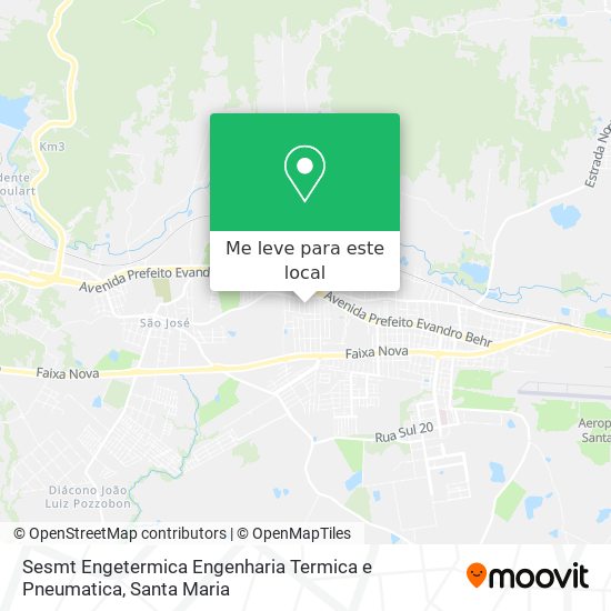 Sesmt Engetermica Engenharia Termica e Pneumatica mapa
