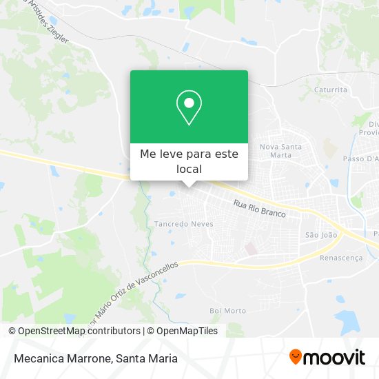 Mecanica Marrone mapa