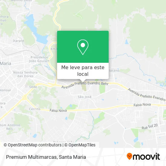 Premium Multimarcas mapa