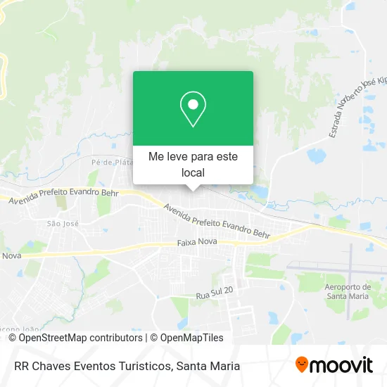 RR Chaves Eventos Turisticos mapa