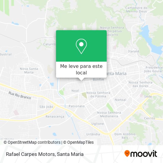 Rafael Carpes Motors mapa