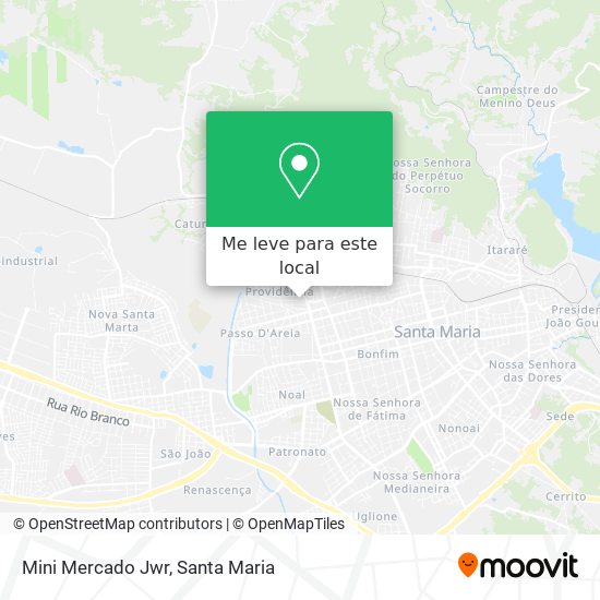 Mini Mercado Jwr mapa