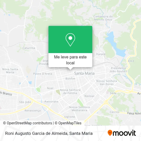 Roni Augusto Garcia de Almeida mapa