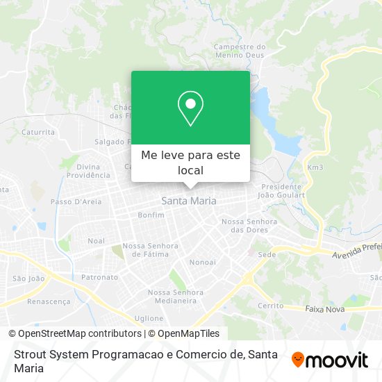 Strout System Programacao e Comercio de mapa