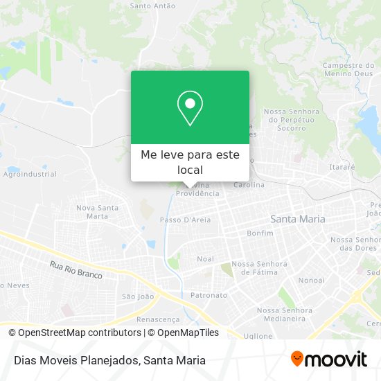 Dias Moveis Planejados mapa