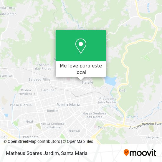 Matheus Soares Jardim mapa