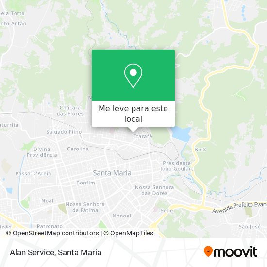 Alan Service mapa