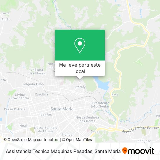 Assistencia Tecnica Maquinas Pesadas mapa
