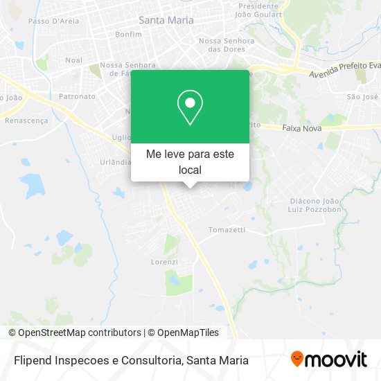 Flipend Inspecoes e Consultoria mapa