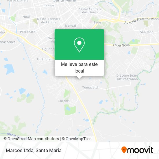 Marcos Ltda mapa