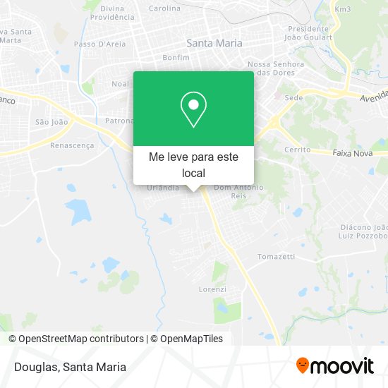 Douglas mapa
