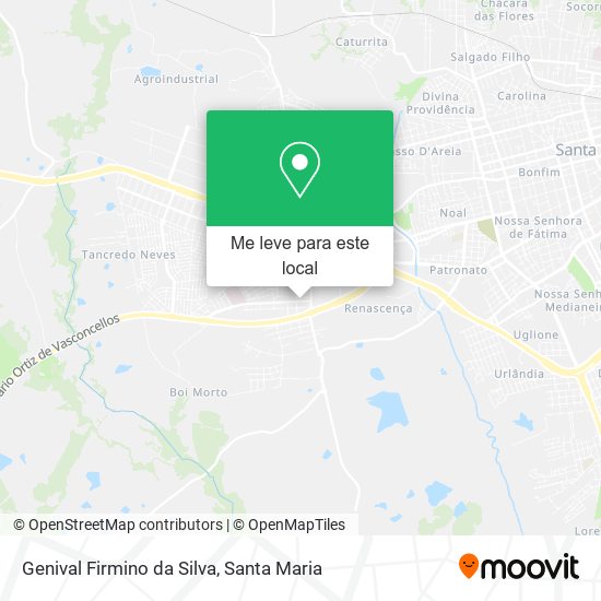 Genival Firmino da Silva mapa