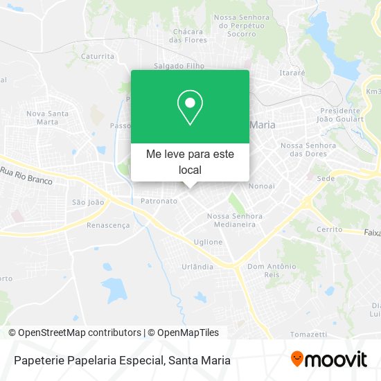 Papeterie Papelaria Especial mapa