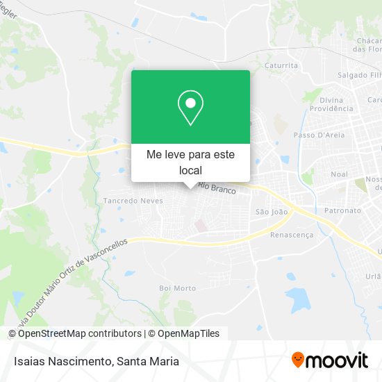 Isaias Nascimento mapa