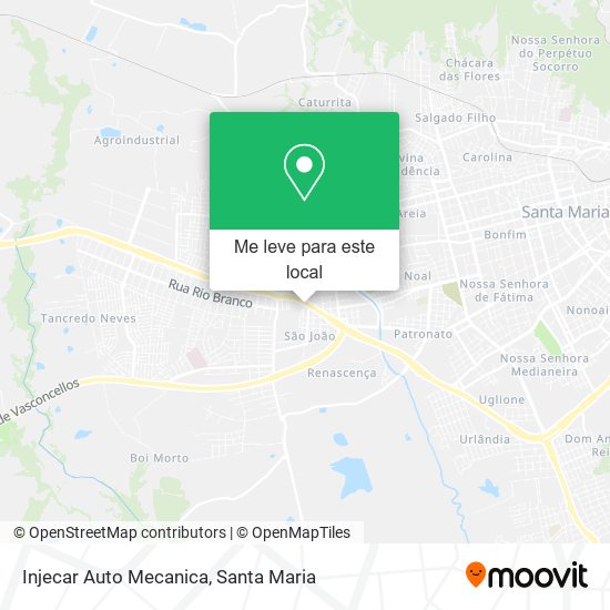 Injecar Auto Mecanica mapa