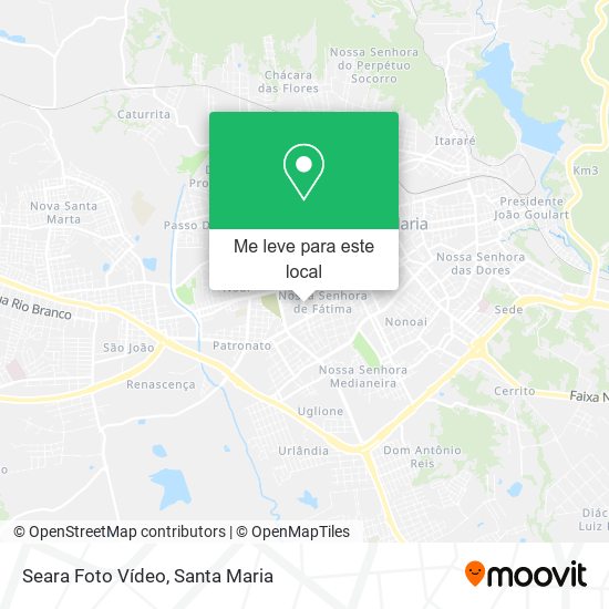 Seara Foto Vídeo mapa