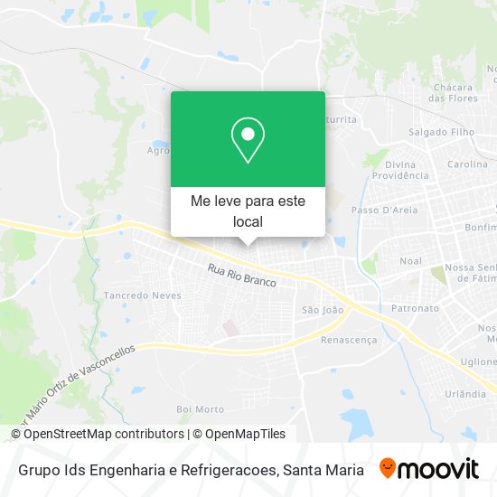 Grupo Ids Engenharia e Refrigeracoes mapa