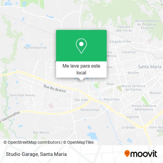 Studio Garage mapa