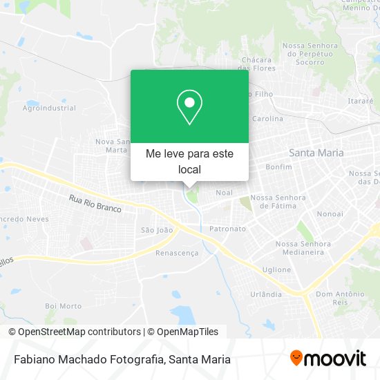 Fabiano Machado Fotografia mapa