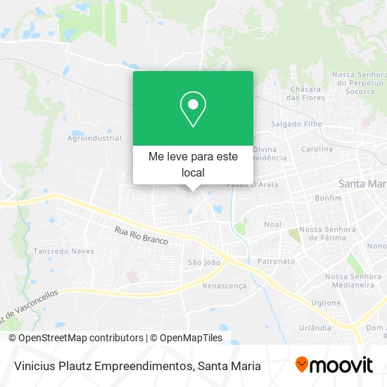 Vinicius Plautz Empreendimentos mapa