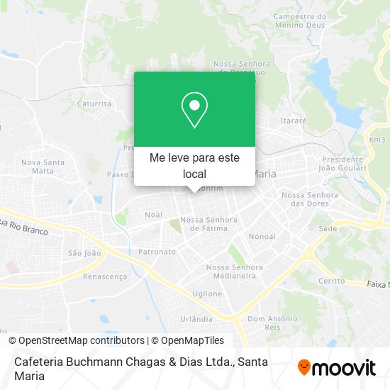 Cafeteria Buchmann Chagas & Dias Ltda. mapa