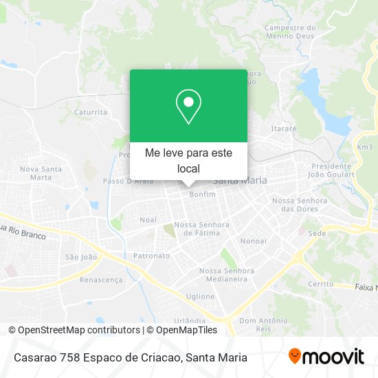 Casarao 758 Espaco de Criacao mapa