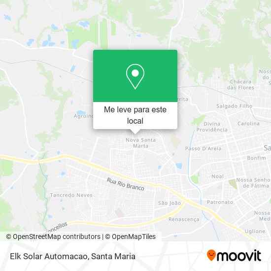 Elk Solar Automacao mapa