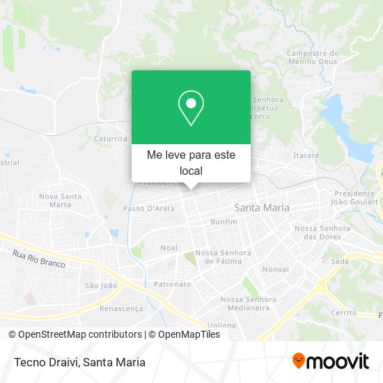 Tecno Draivi mapa