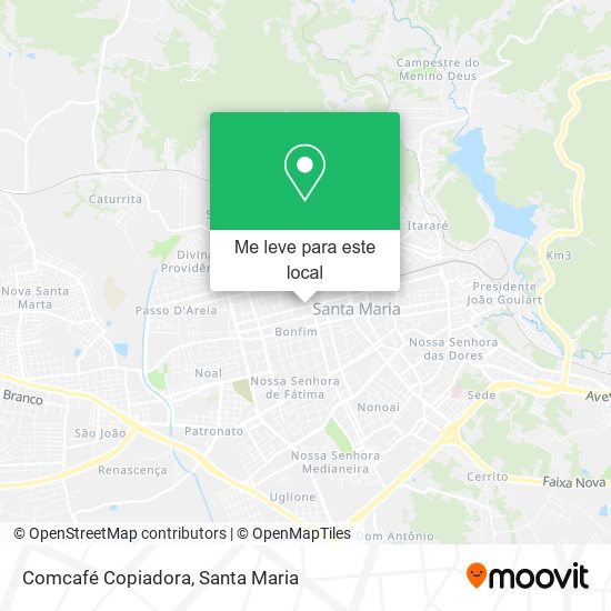 Comcafé Copiadora mapa