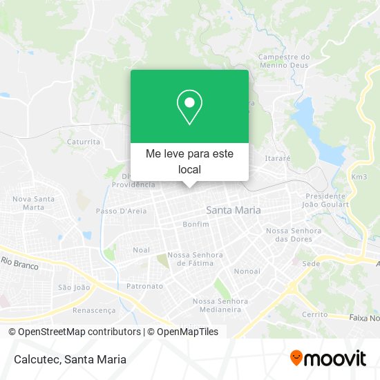 Calcutec mapa