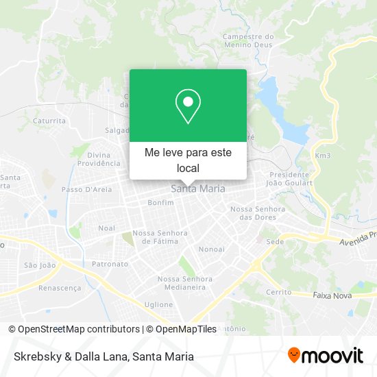 Skrebsky & Dalla Lana mapa