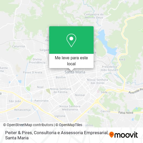 Peiter & Pires, Consultoria e Assessoria Empresarial mapa