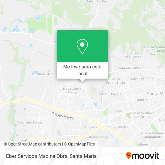 Eber Servicos Mao na Obra mapa