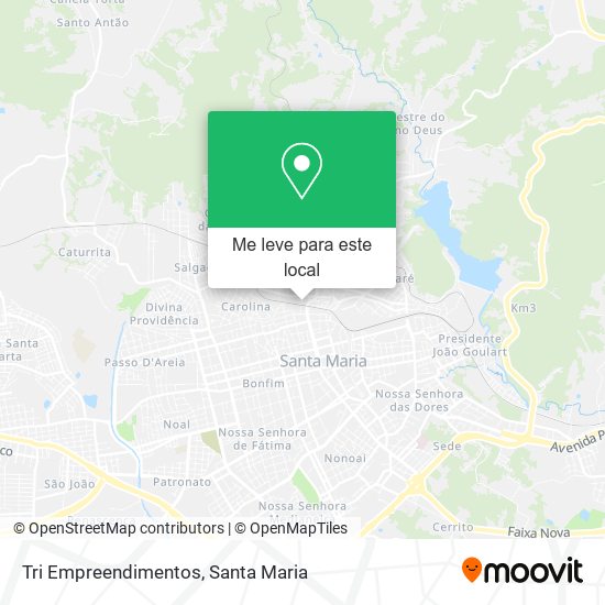 Tri Empreendimentos mapa