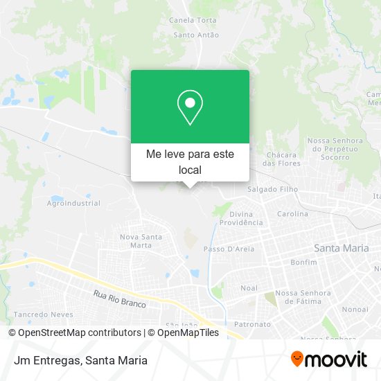 Jm Entregas mapa